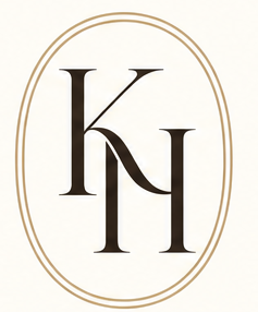 KH oval monogram